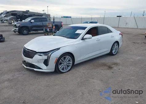 2022 Cadillac Ct4 Premium Luxury from USA, damaged, VIN 1G6DB5RK7N0130672